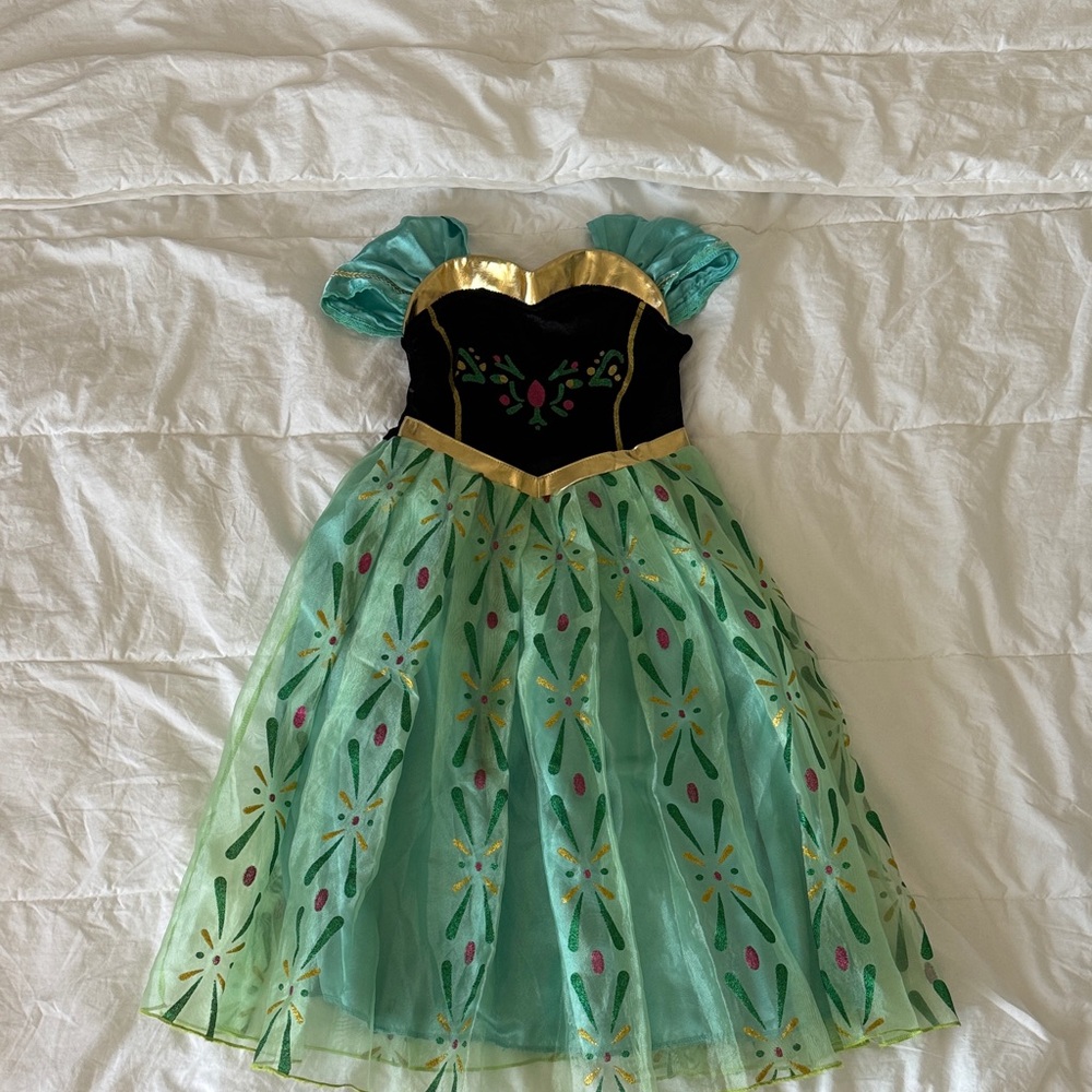Frozen Anna inspired dress